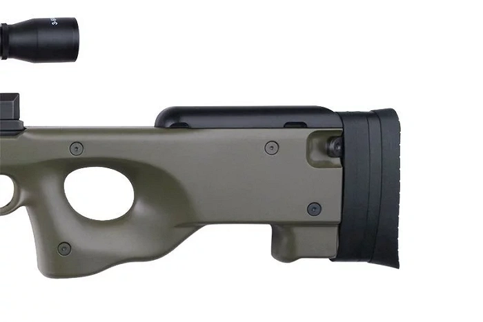 Karabin snajperski ASG WELL MB01 z lunetą - oliwkowa, zdjęcie 15 z 16