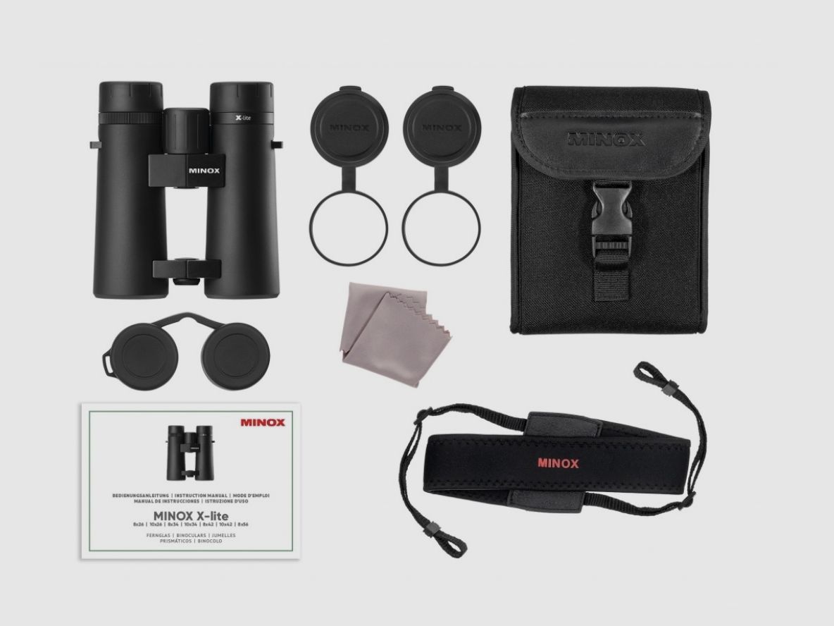 Minox 80408168 binoculars XLite 10x34 novelty for stalking and outdoor activities
