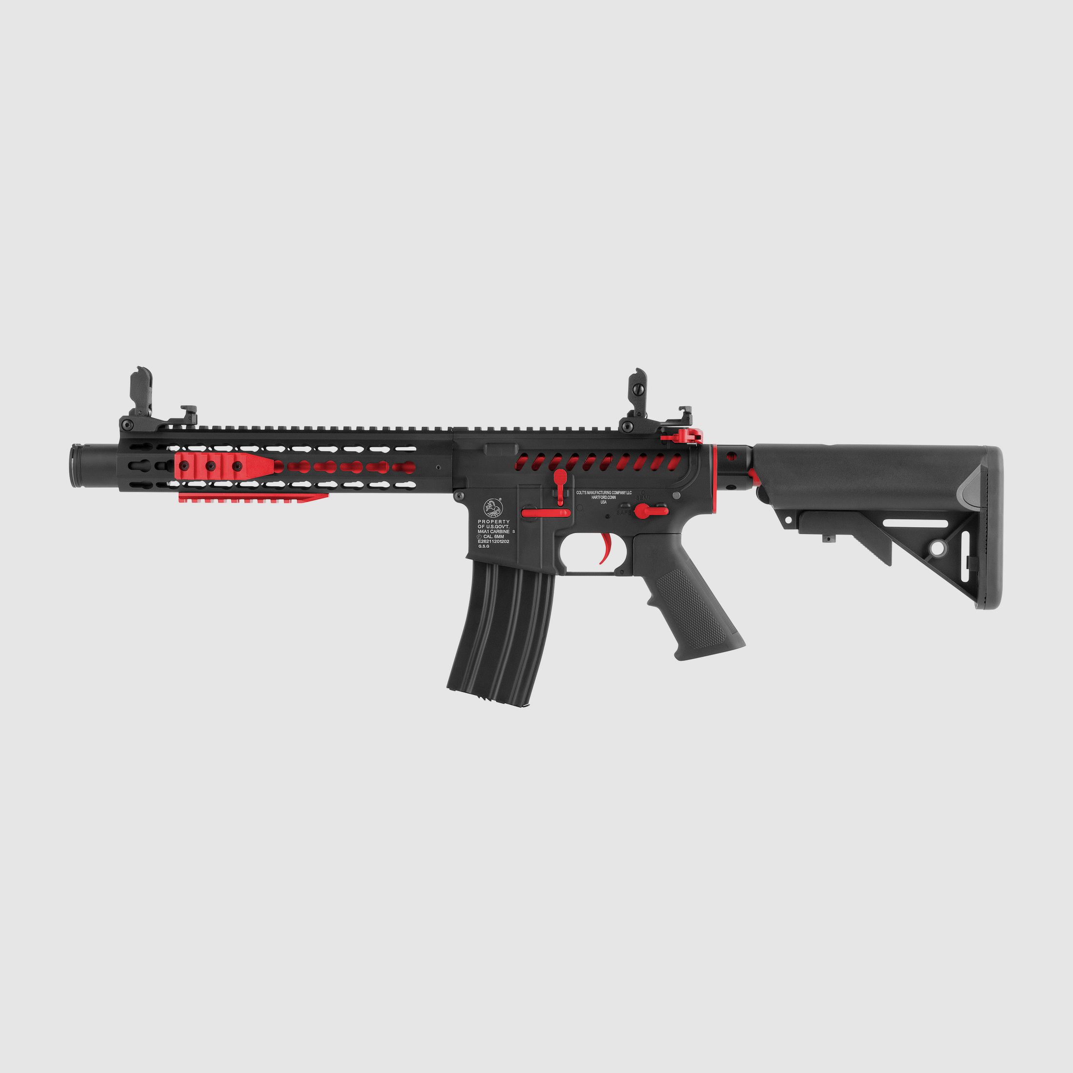 Colt M4 Blast Red Fox 6mm - Airsoft S-AEG