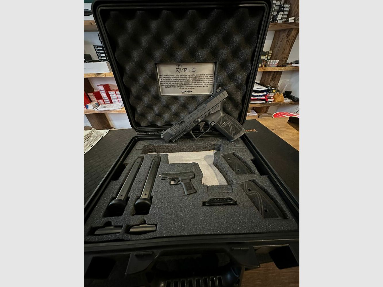CANIK SFx RIVAL-S Schwarz