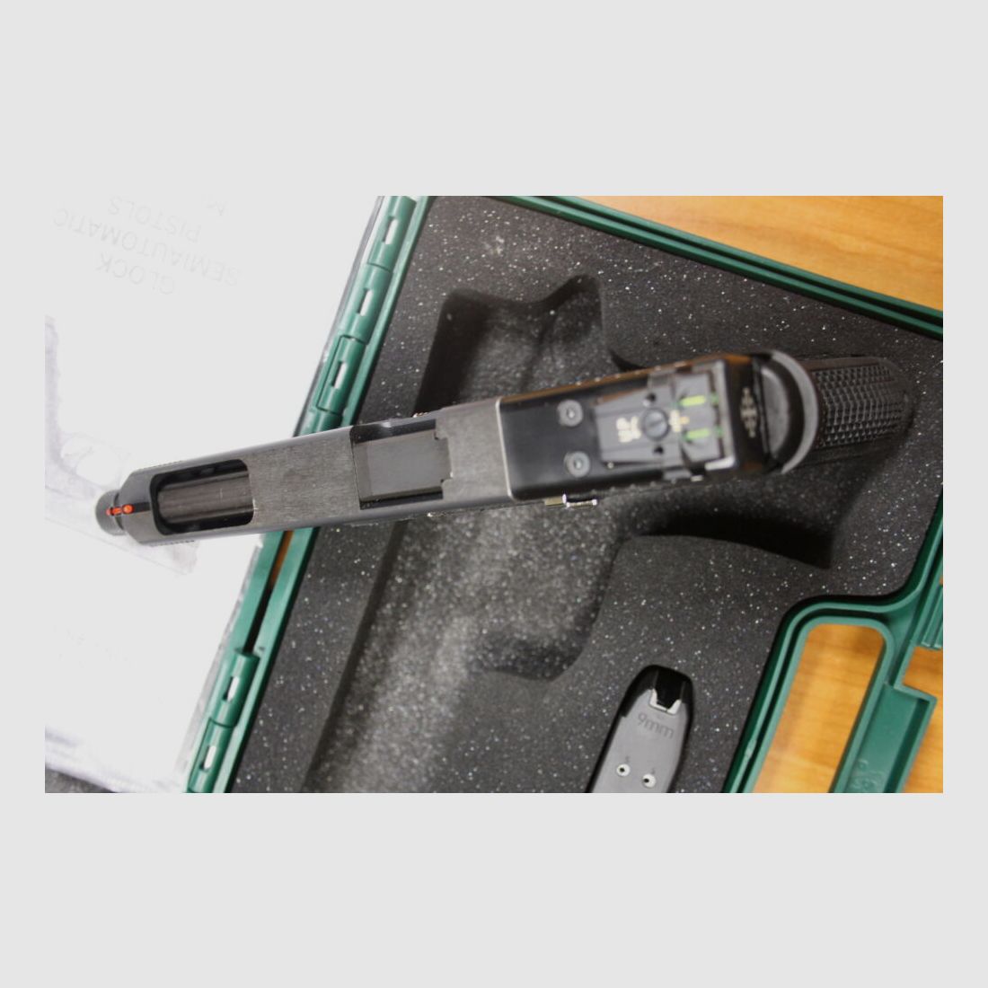 Glock RBF 6634 MOS filetage calibre 9mm Luger LP 1590 Euro 6634