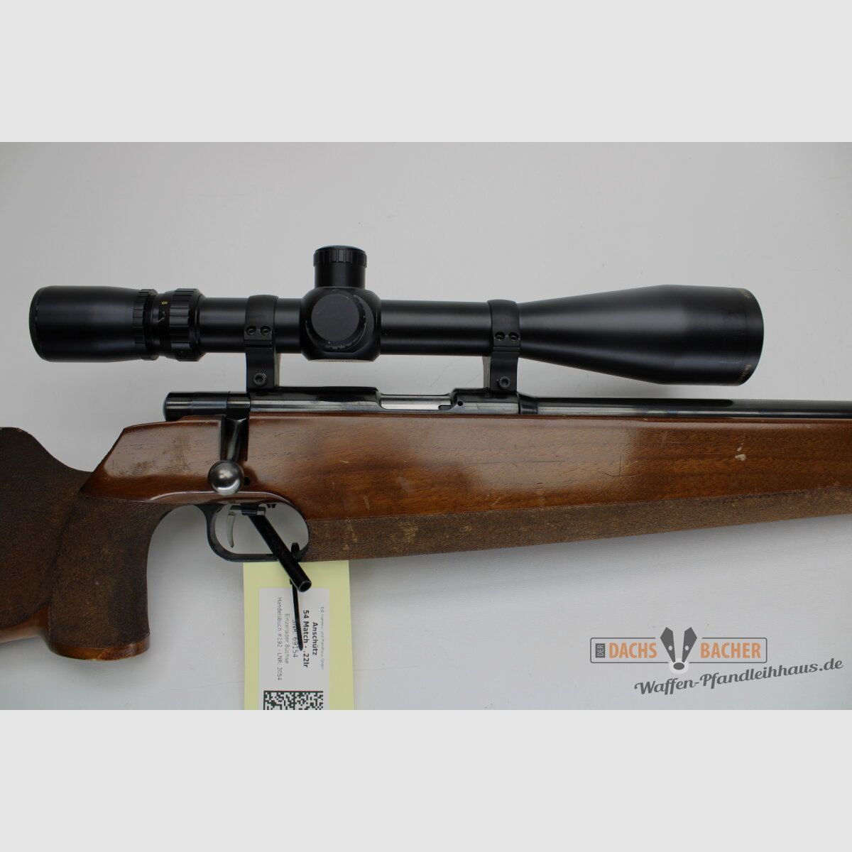 EL Büchse Anschütz 54 Match Kal. .22lr mit Zielfernrohr