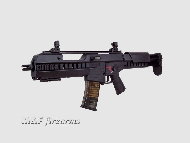 GSG G14 GCS EBB Blowback S-AEG 6mm BB Schwarz Semi-Auto