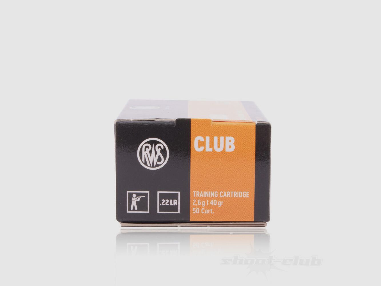 RWS	 Club Kleinkaliber Patrone Kal. 22 lfB - 50 Stk.