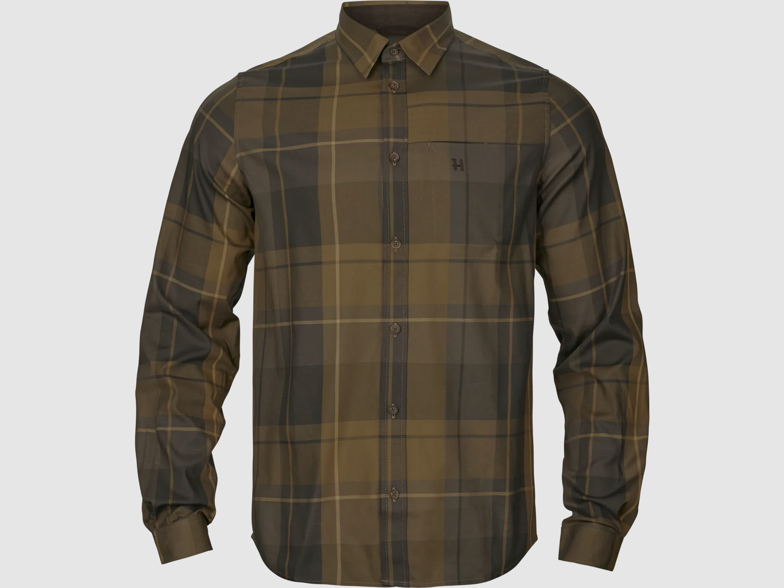 Härkila Hemd mit langen Ärm Herr Willow green check L