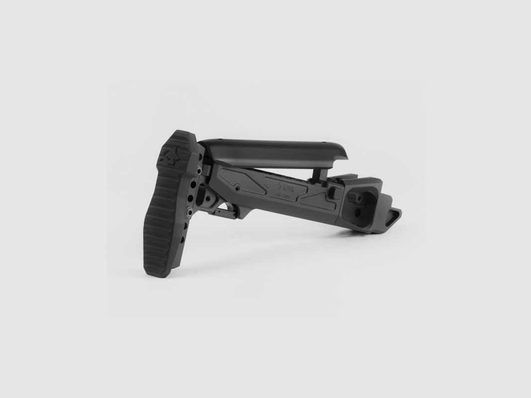 KPYK Fester Teleskop Hinterschaft für AK CRC 9035 black schwarz