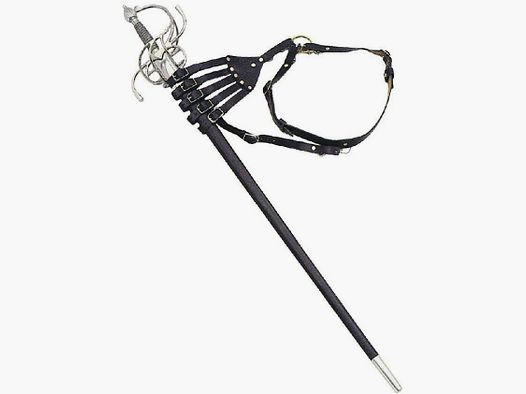 Ledergürtelscheide f. Rapier