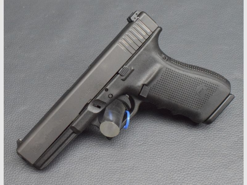 Pistole Glock 21 Gen.4, Kaliber 45Auto, Neuware aus Geschäftsauflösung