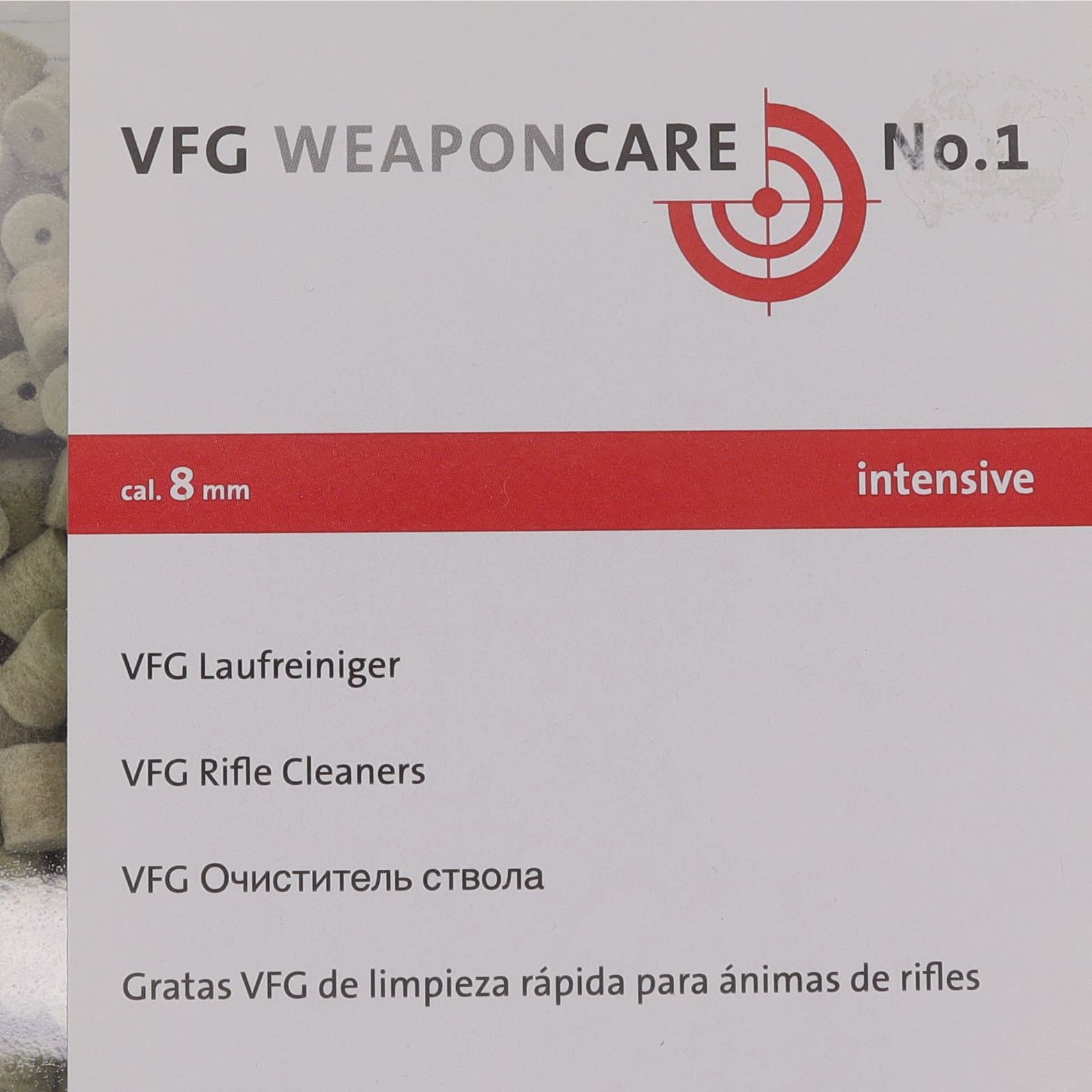 VFG Laufreiniger ''Intensive'' - 8mm (500stk.)