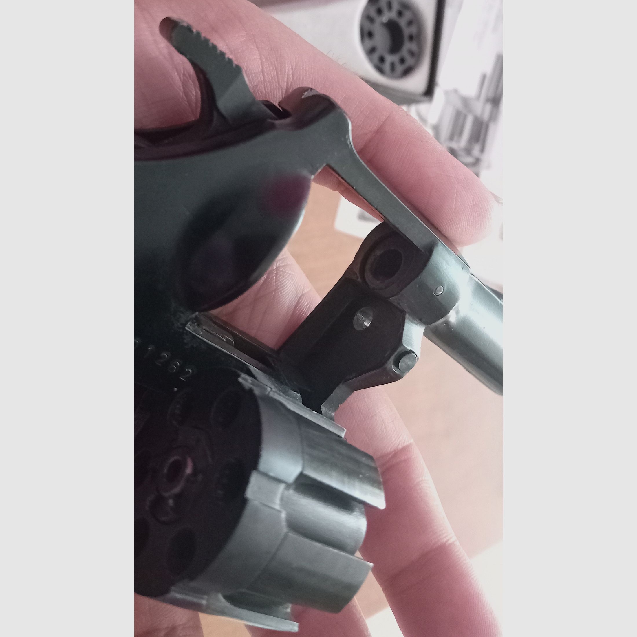 Cuno Melcher ME86 Kal. 6mm Knall/ PTB 205 komplett mit Verpackung und Ersatzmagazin!