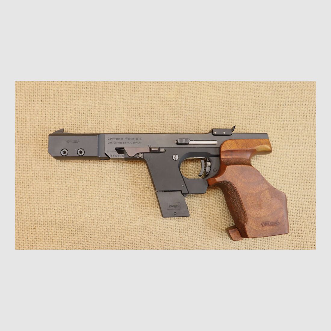Walther GSP, Kal. .32, inkl. Wechselsystem Kal. .22lr