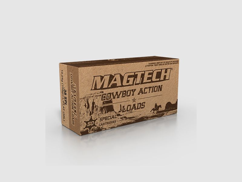 Magtech .38 Special 158GR LFN 50 cartucce