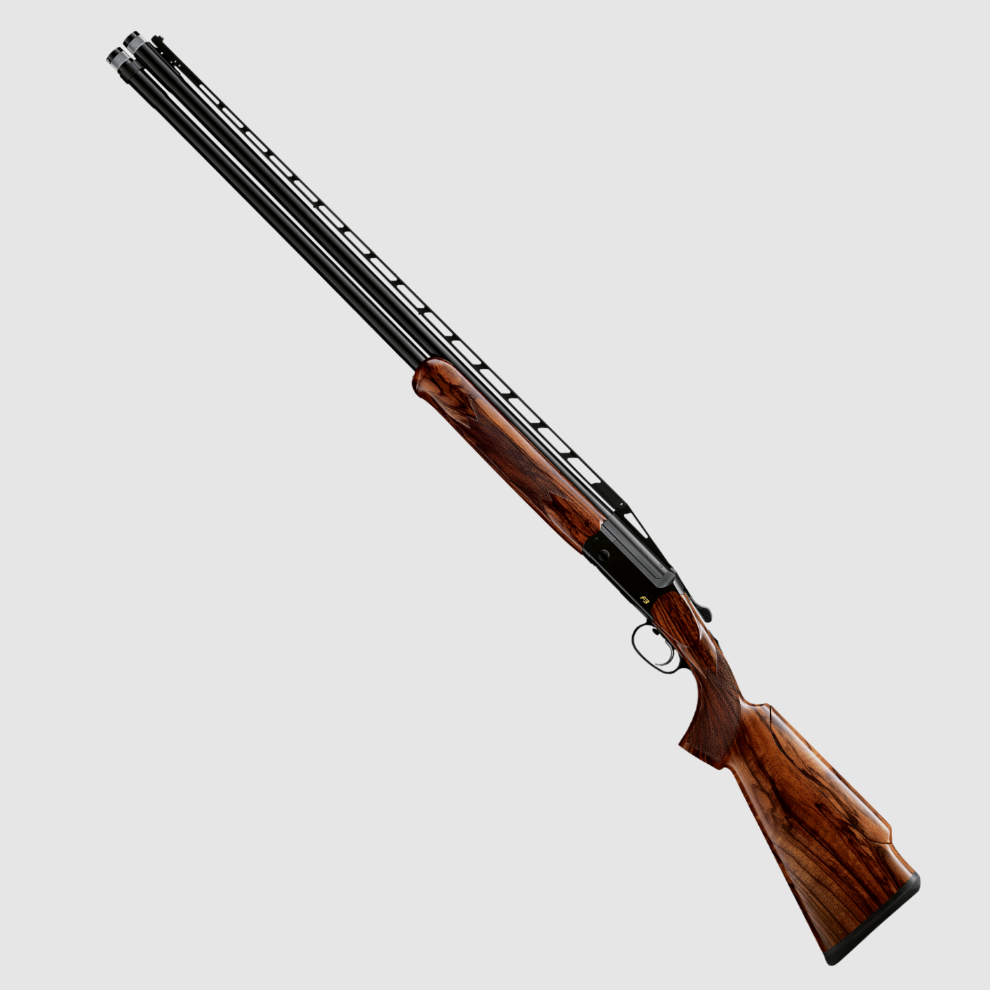 Blaser F3 SUPERSPORT sind für die Aufnahme von Gewichtssätzen vorgesehen und identisch im Gewicht, in der Balance und im Auftrieb.