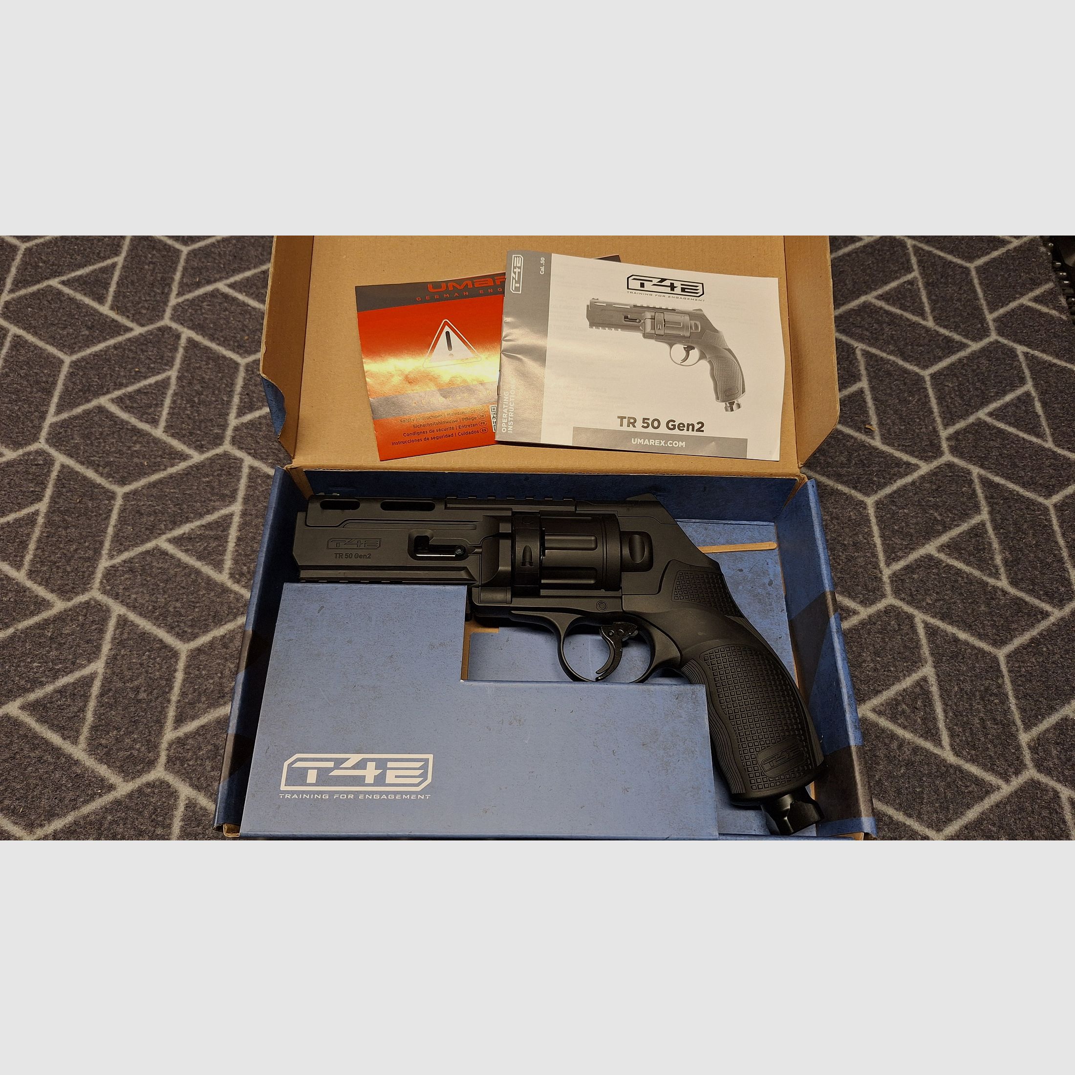 T4E TR 50/HDR50 Gen2 Revolver Co2 cal .50 - Premium kit - New!