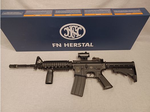 FN Herstal M4A1 / 4,5 mm BB / CO2 / Sturmgewehr / OVP (151)