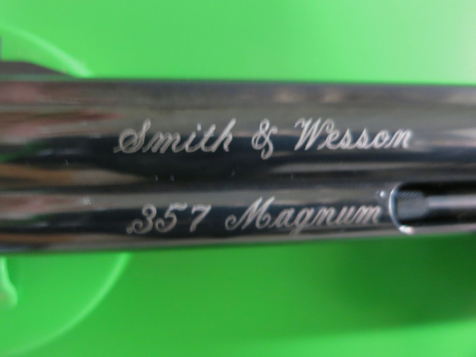 Revolver SMITH & WESSON Modello 586-5, Target Champion 6", Cal. 38/357 Mag, Blu Reale   #33-