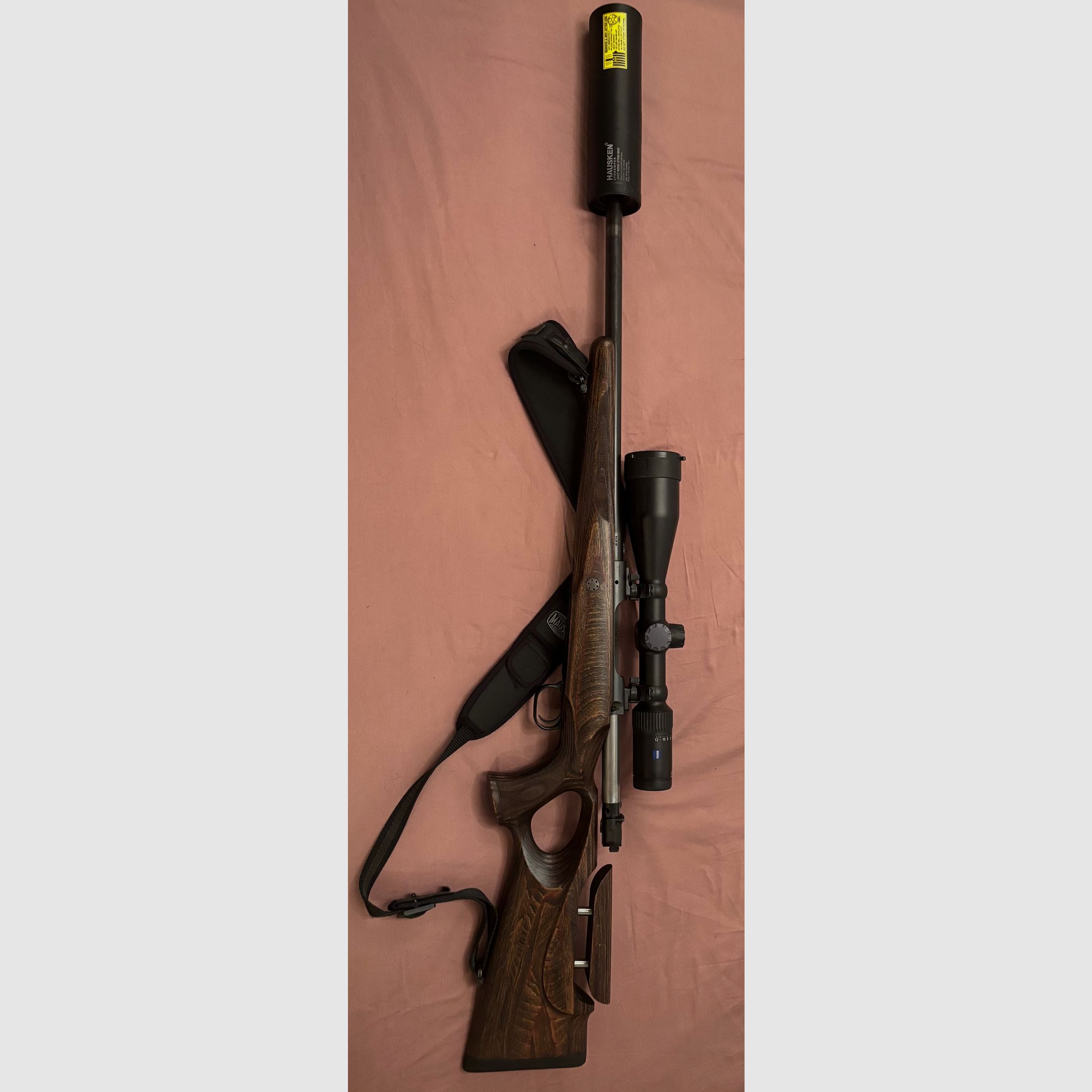 Mauser M12 Max – Ripetitore – Calibro 8x57 IS – con Zeiss Conquest V4 e silenziatore Hausken