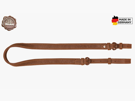 AKAH elk leather rifle sling