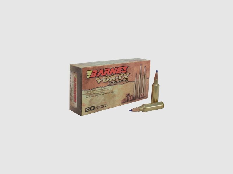Barnes VOR-TX .300 WSM 150GR Tipped TSX Boat Tail 20 Patronen