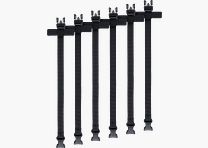 Harness 2.0 Extender Set Schwarz Schwarz ONE_SIZE