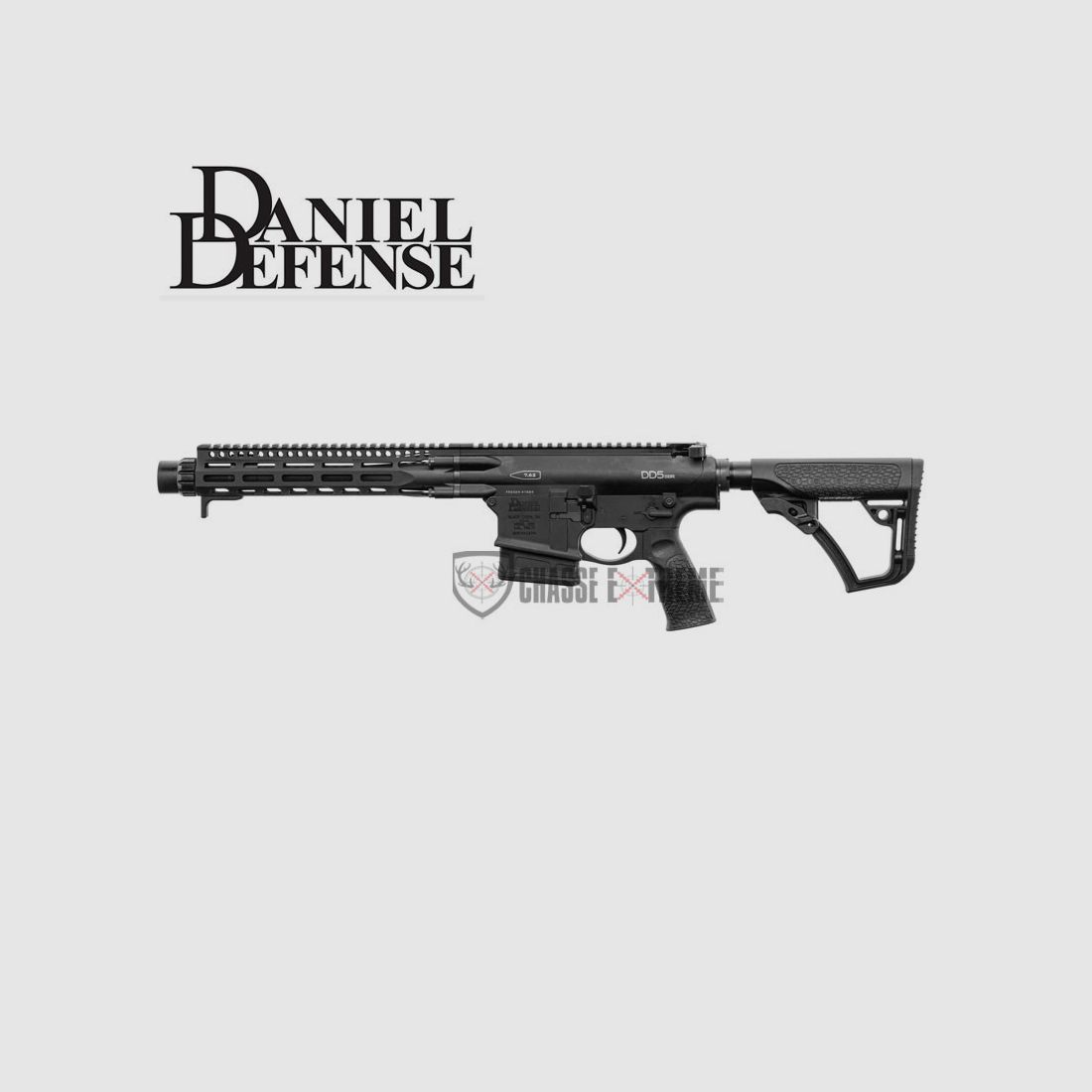 Carabine DANIEL DEFENSE AR10 DD5 SBR 12,5'' Cal 308 Win Noir, image 5 sur 7
