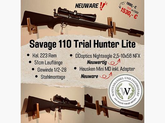 Savage 110 Trail Hunter Lite 223Rem.