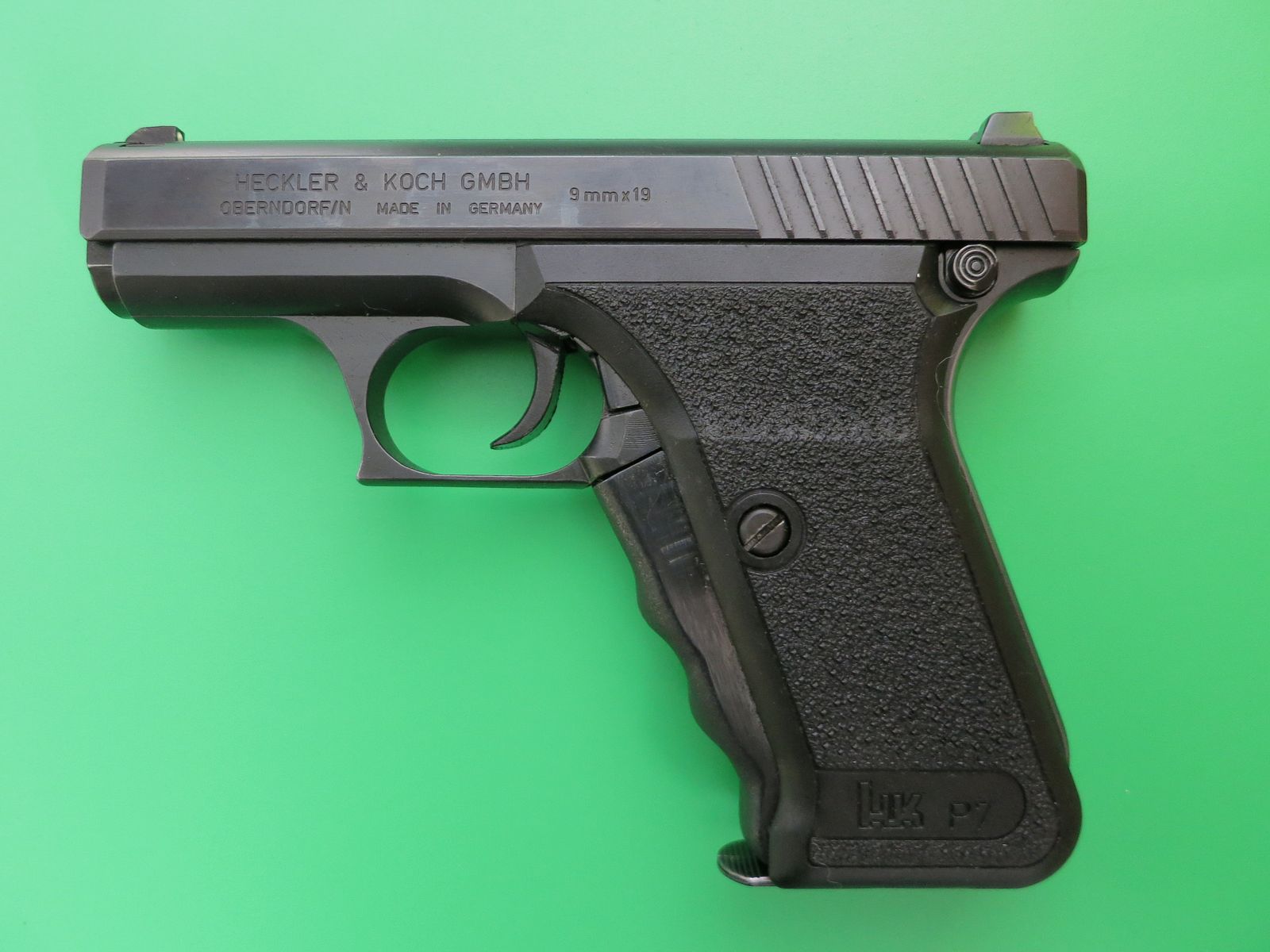 Heckler & Koch P7, PSP (Police Self-Loading Pistol), cal. 9mm Luger, 1st generation #52