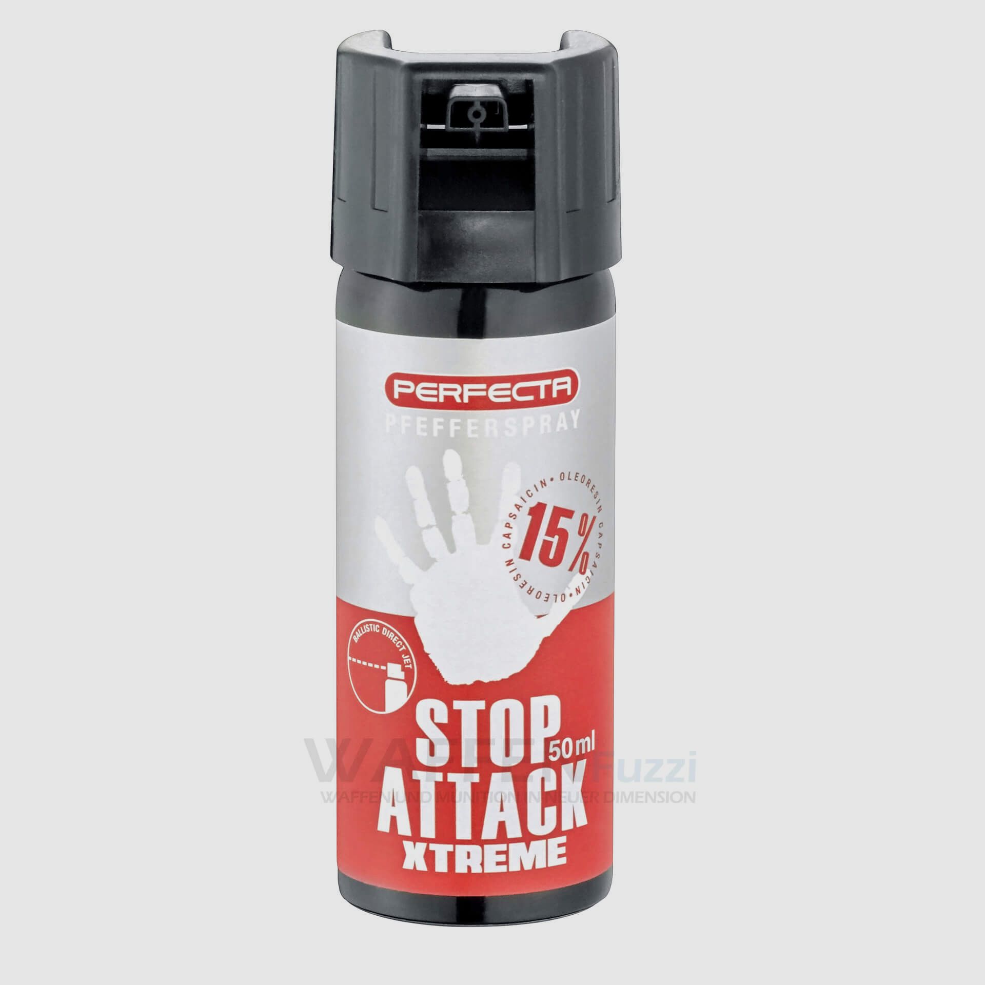 Perfecta Stop Attack Xtreme Spray al peperoncino 50ml getto balistico