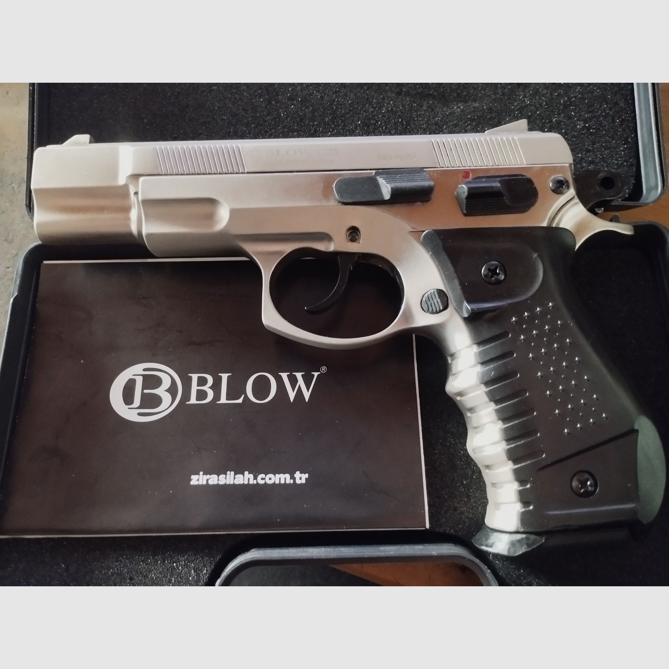 Blow C75 - CZ75 - 9mm P.A.K. - Matt Chrom - Starterpistole