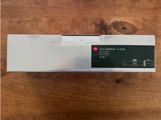 Leica Magnus 1-6.3x24 i L-4A with rail + Blaser saddle mount – as good as new