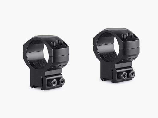 Montaje de anillo táctico alto para riel prismático de 30 mm