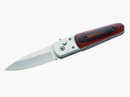Cuchillo de resorte, pakkaholz, noble,
