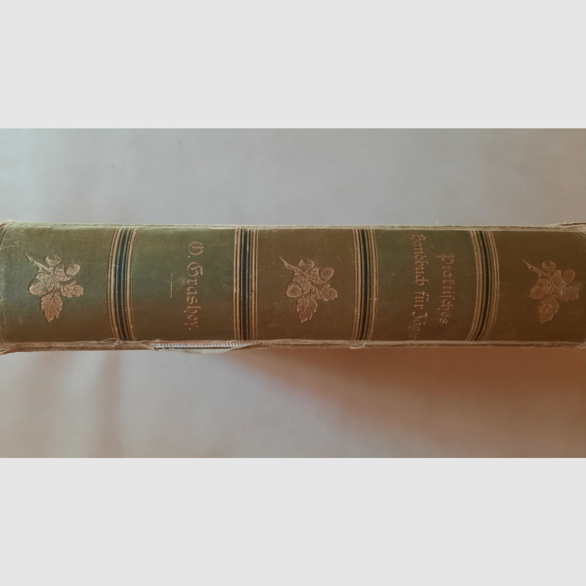 Historisch origineel - Grashey, praktisch handboek voor jagers uit 1894