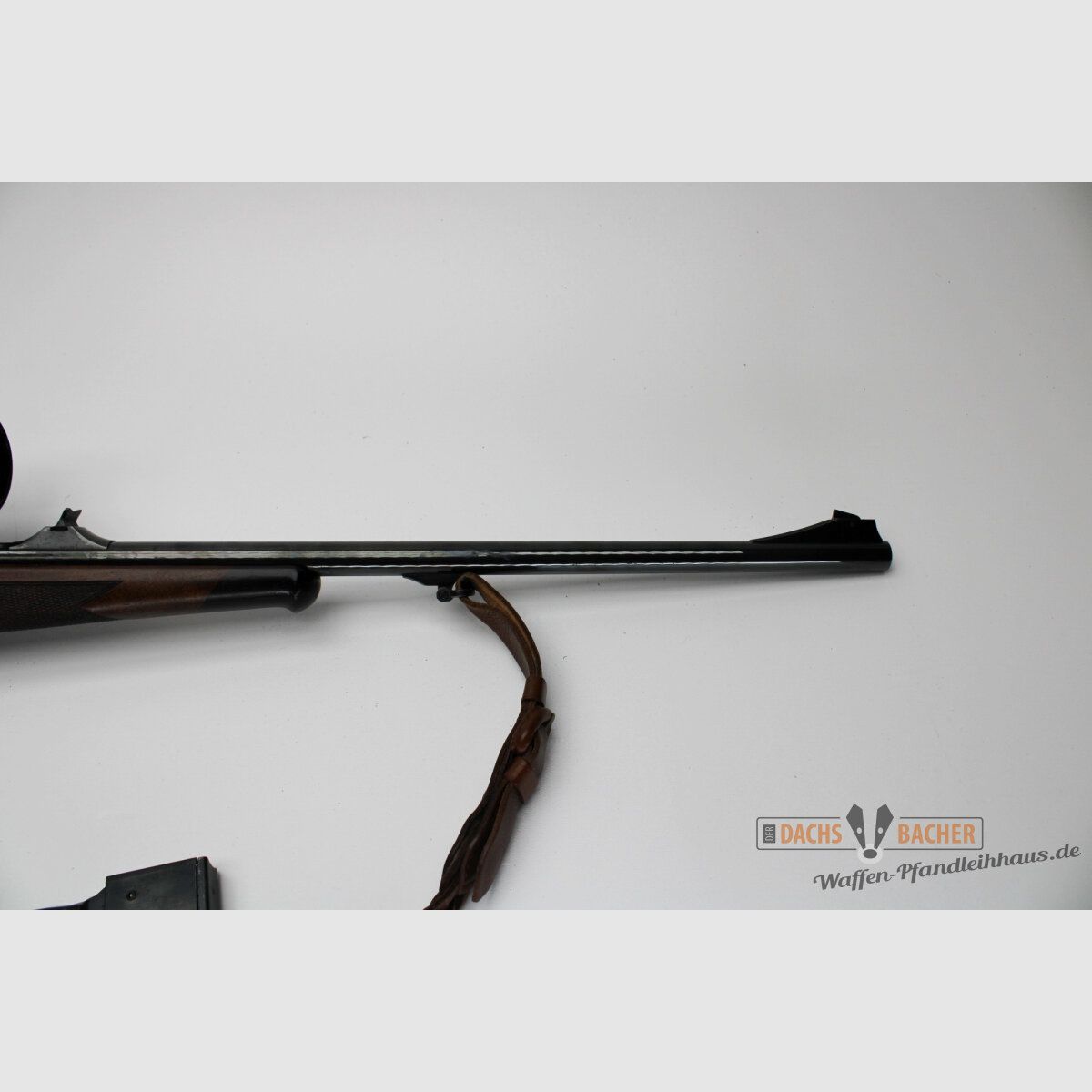 Bolt Action Rifle Steyr Mannlicher Luxury Cal. 7x64 with 3 Magazines and Zeiss Diavari ZA, image 7 of 8
