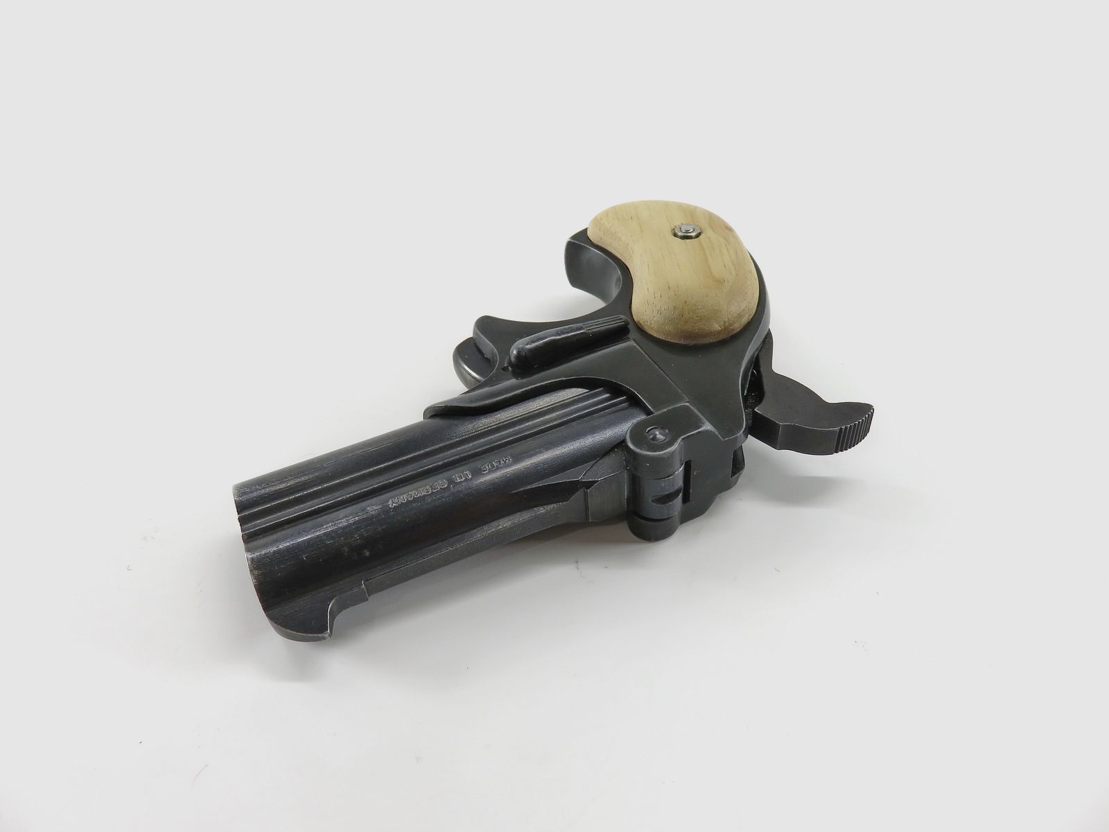 Doppelläufiger Derringer Röhm Modell RG 17 | Kaliber .38 Spezial | Deutscher Beschuss | Sammlerwaffe!