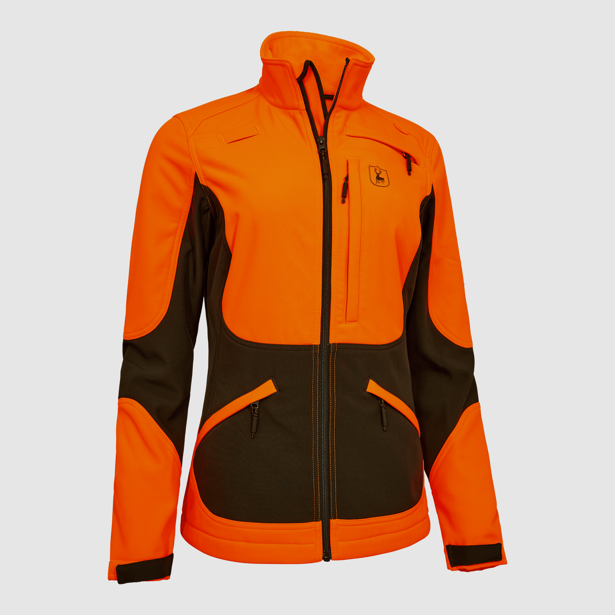 Chaqueta Softshell Deerhunter Lady Rogaland Naranja de Seguridad 36