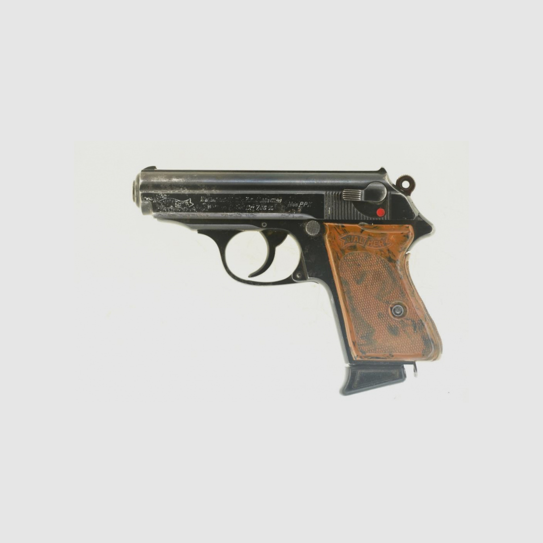 Selbstladepistole Dienstwaffe Wehrmachtspistole Walther PPK Kaliber 7,65 mm Browning Baujahr ca.1933