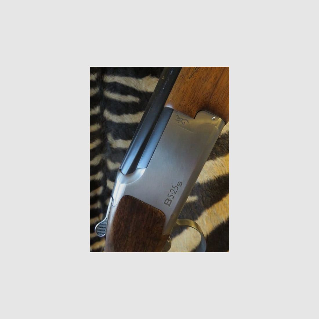 Bockdoppelflinte BROWNING B525 Sporter One Kal. 12/76 Lauf 76cm, 4 Chokes, Waffenkoffer, Bild 5 von 12