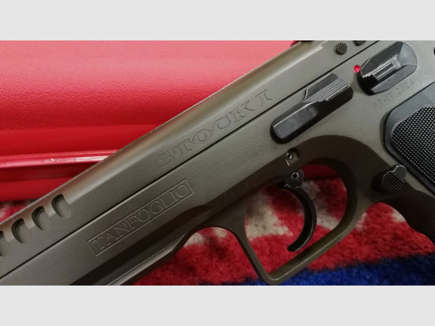 Tanfoglio Stock I Grün verstellbare Visierung. Kal. 9×19, Bild 2 von 5