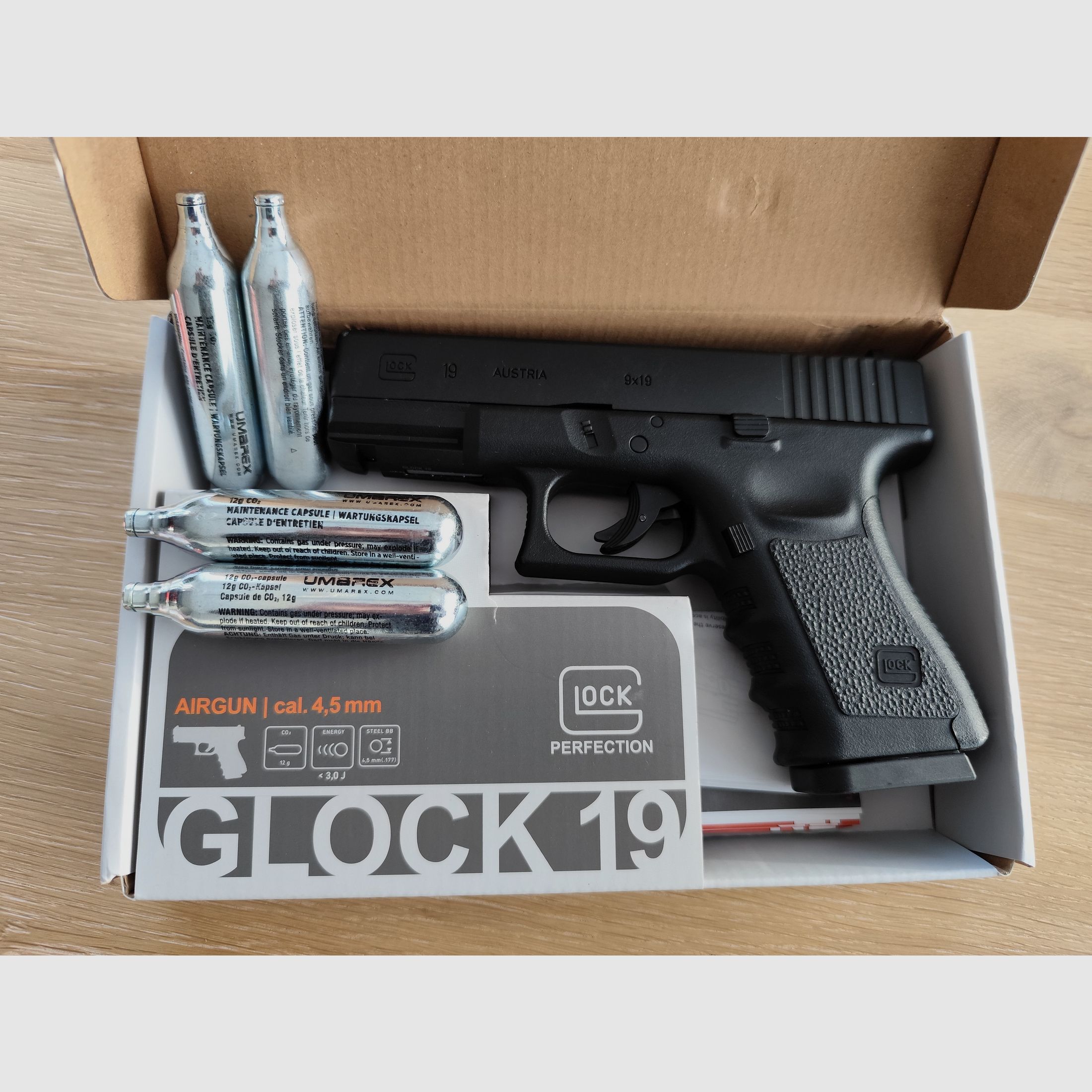 Umarex Glock 19 4,5mm BB d'occasion