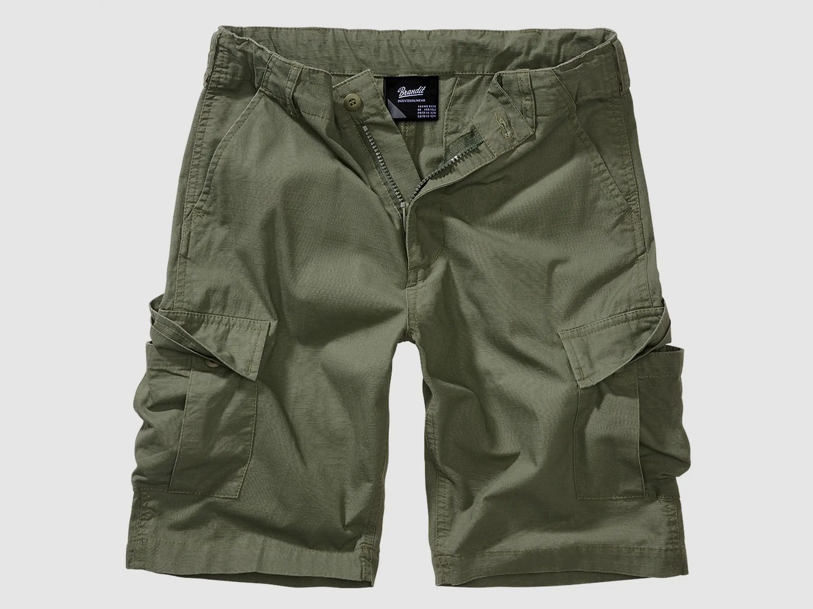 Brandit Kids Shorts Kids BDU Ripstop Shorts - Olive / 122/128