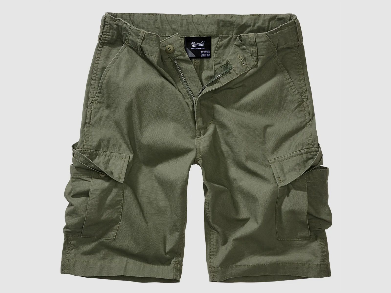 Brandit Kids Shorts Kids BDU Ripstop Shorts - Olive / 122/128