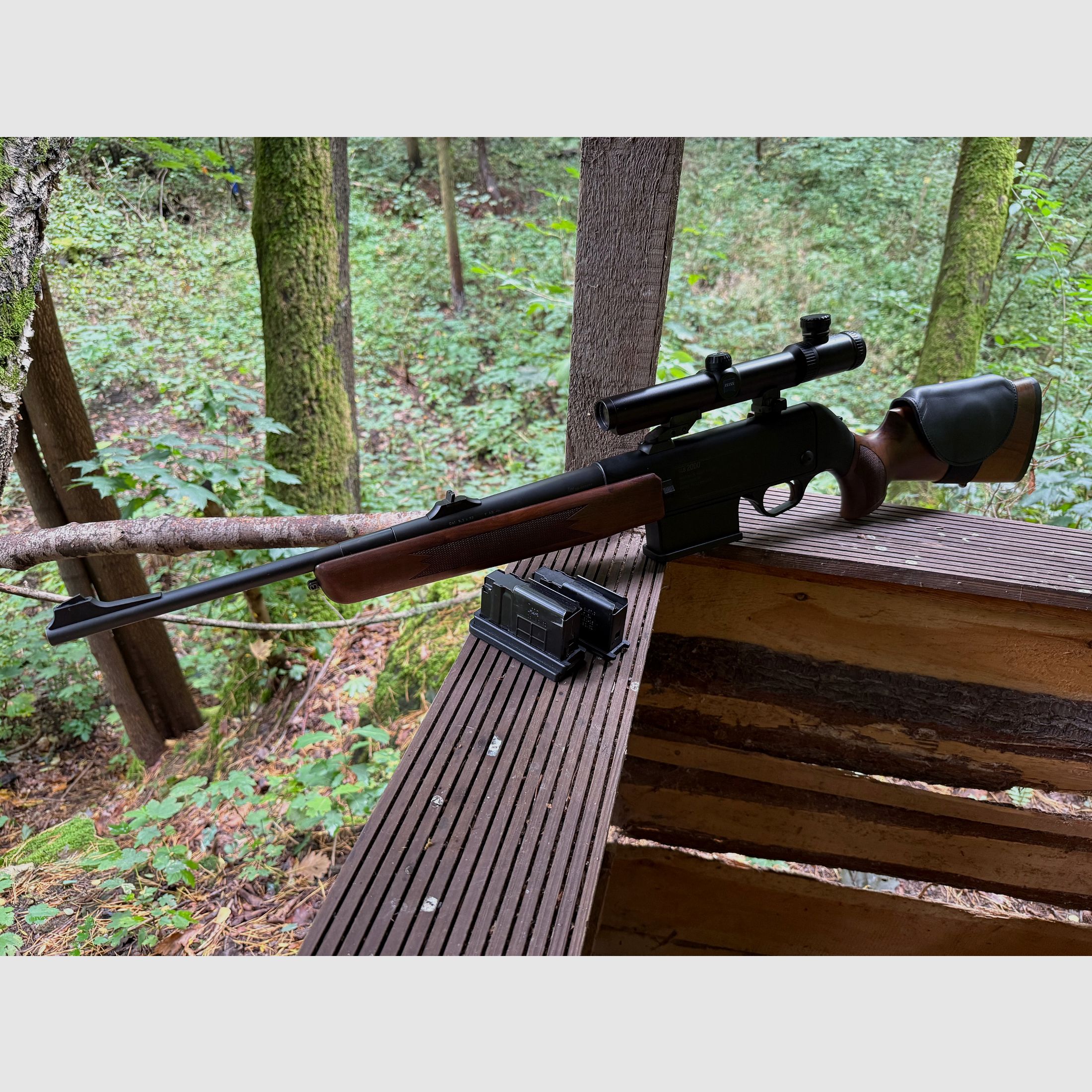Heckler & Koch SLB 2000 mit Drückjagdoptik Zeiss Varipoint