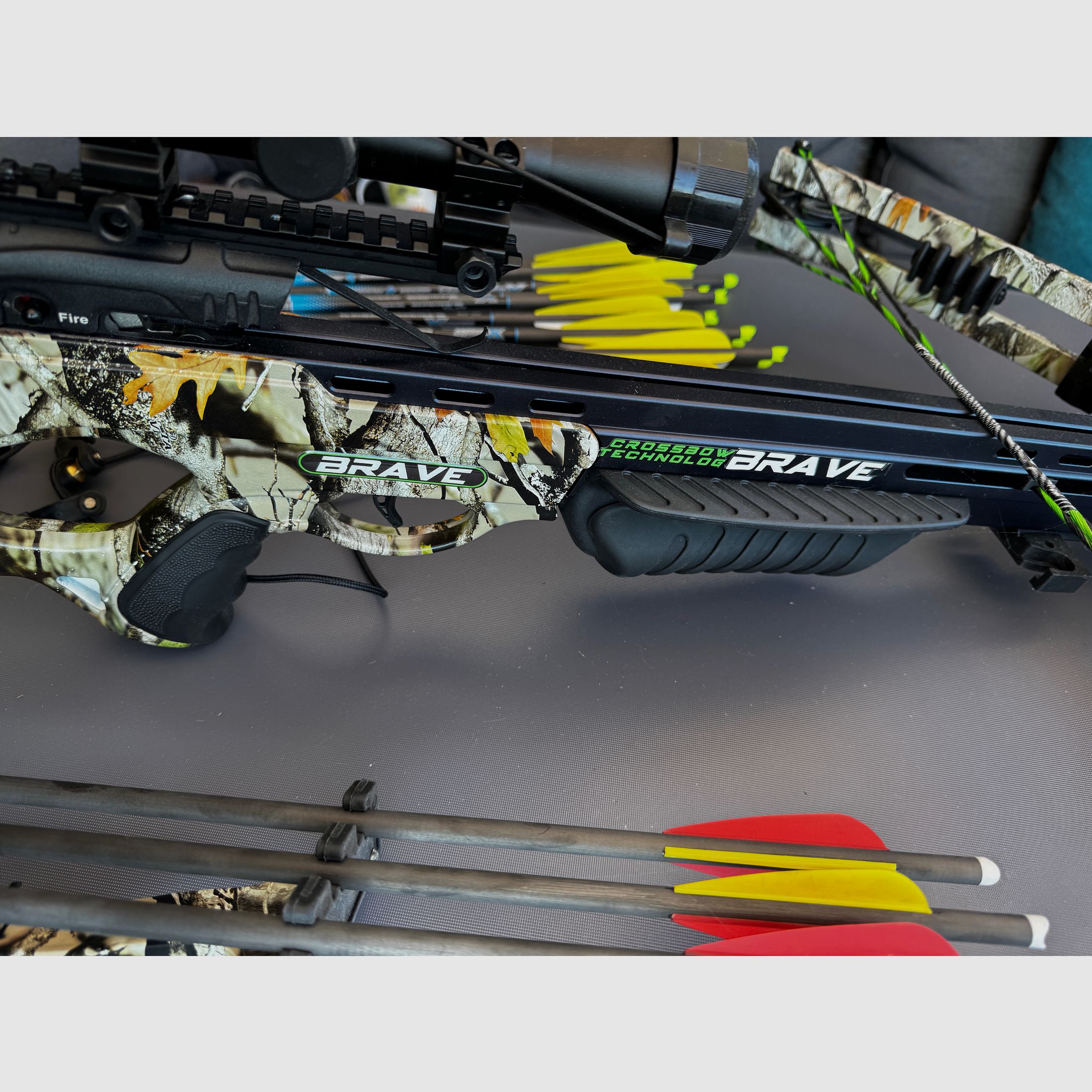 Armbrust  JunXing Brave Armbrustset 370 fps 160 lbs