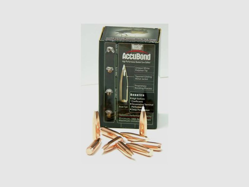 NOSLER Geschosse ACCUBOND Kal.308 - 200gr 50Stk 54618