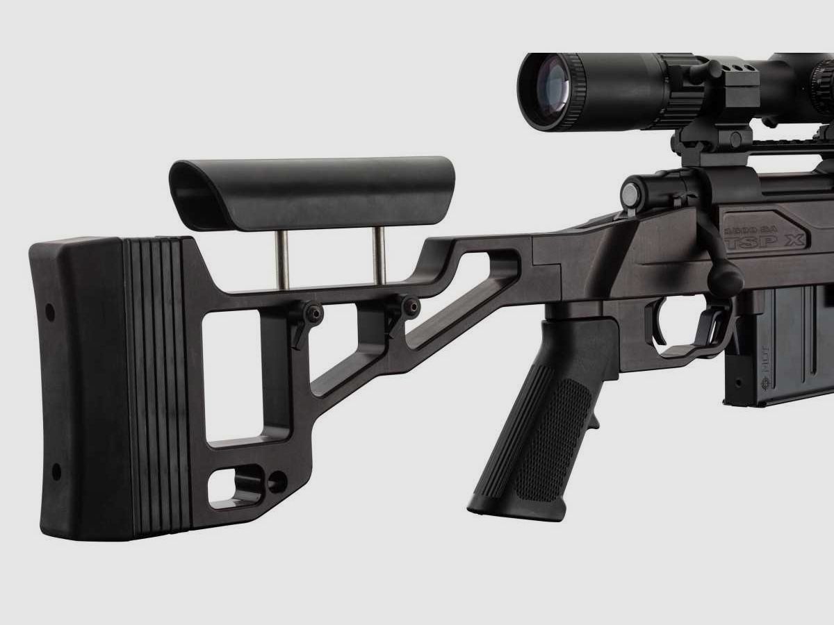 Pack HOWA 1500 Chassis TSP-X 6.5 Creedmoor + schweres Zweibein + Zielfernrohr + Waffenkoffer, Bild 7 von 9