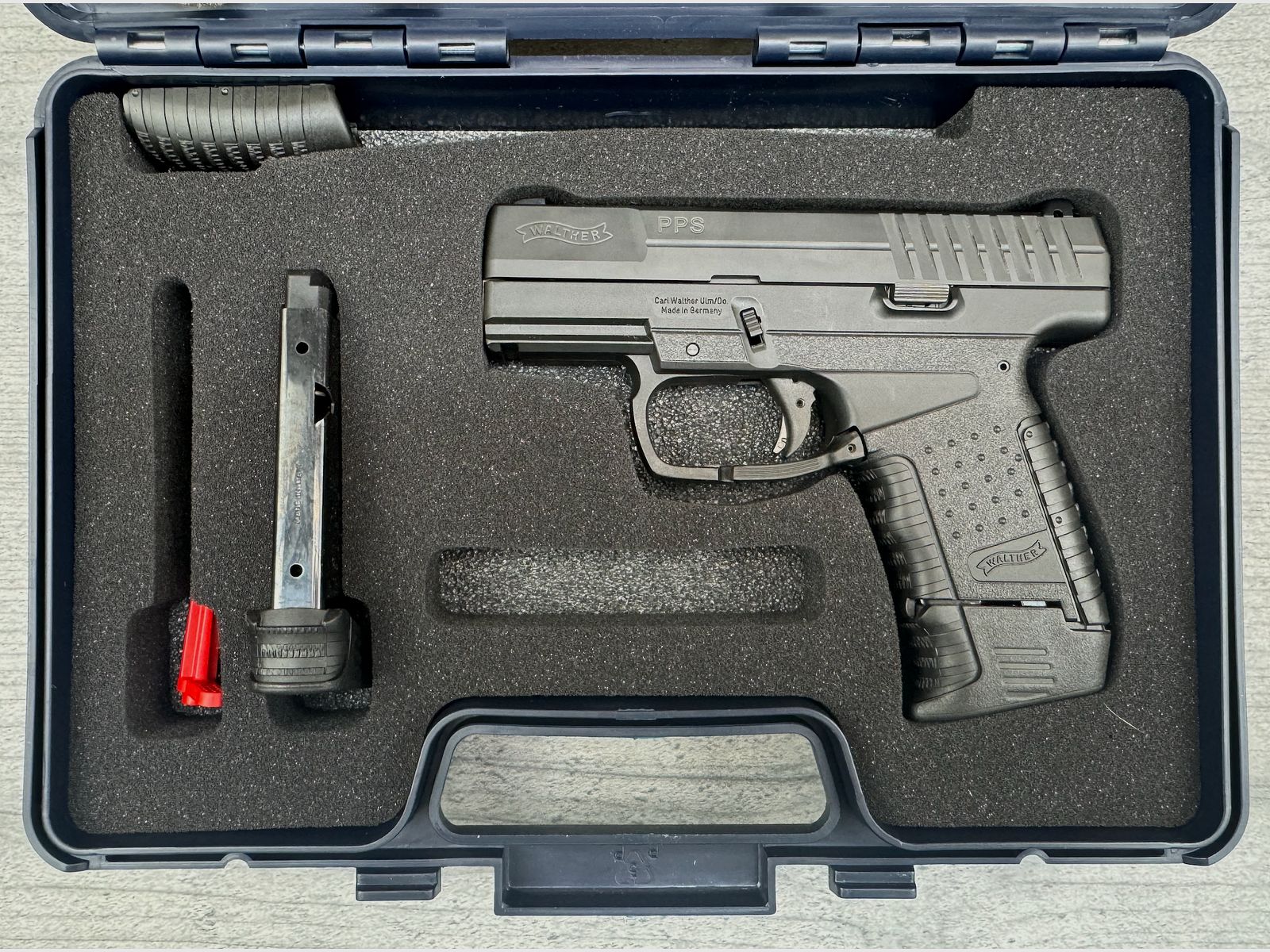 Demonstration weapon Carl WALTHER pistol PPS .40 USA