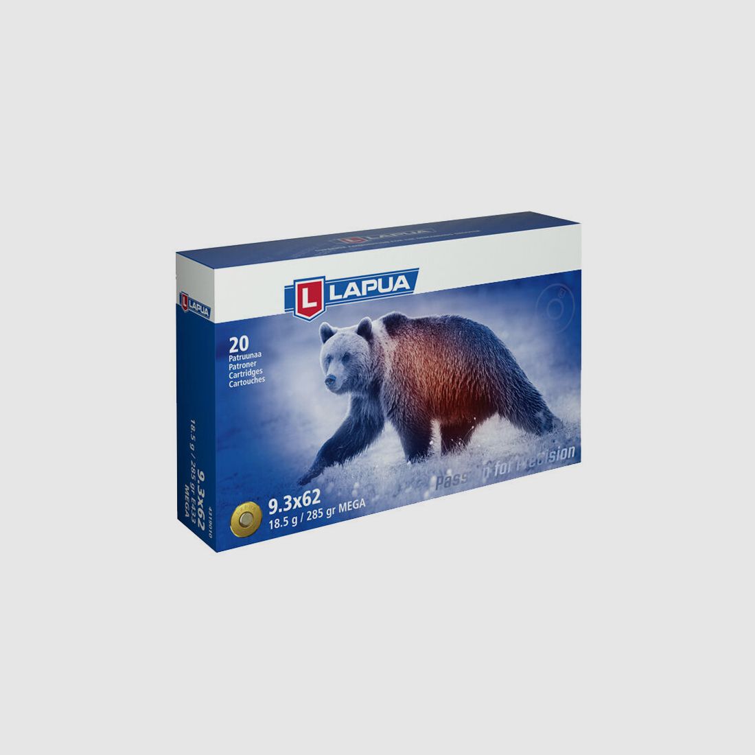 Lapua Mega SP 18,5g / 285gr 20St