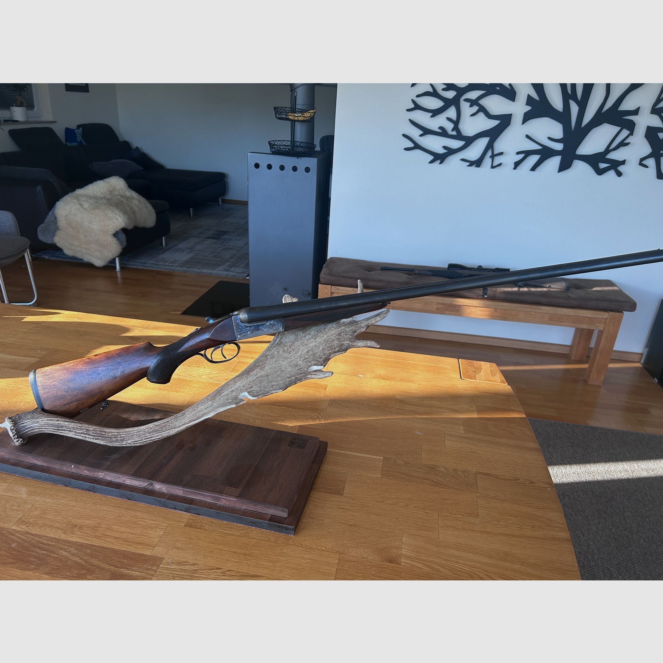 Double shotgun caliber 16/70