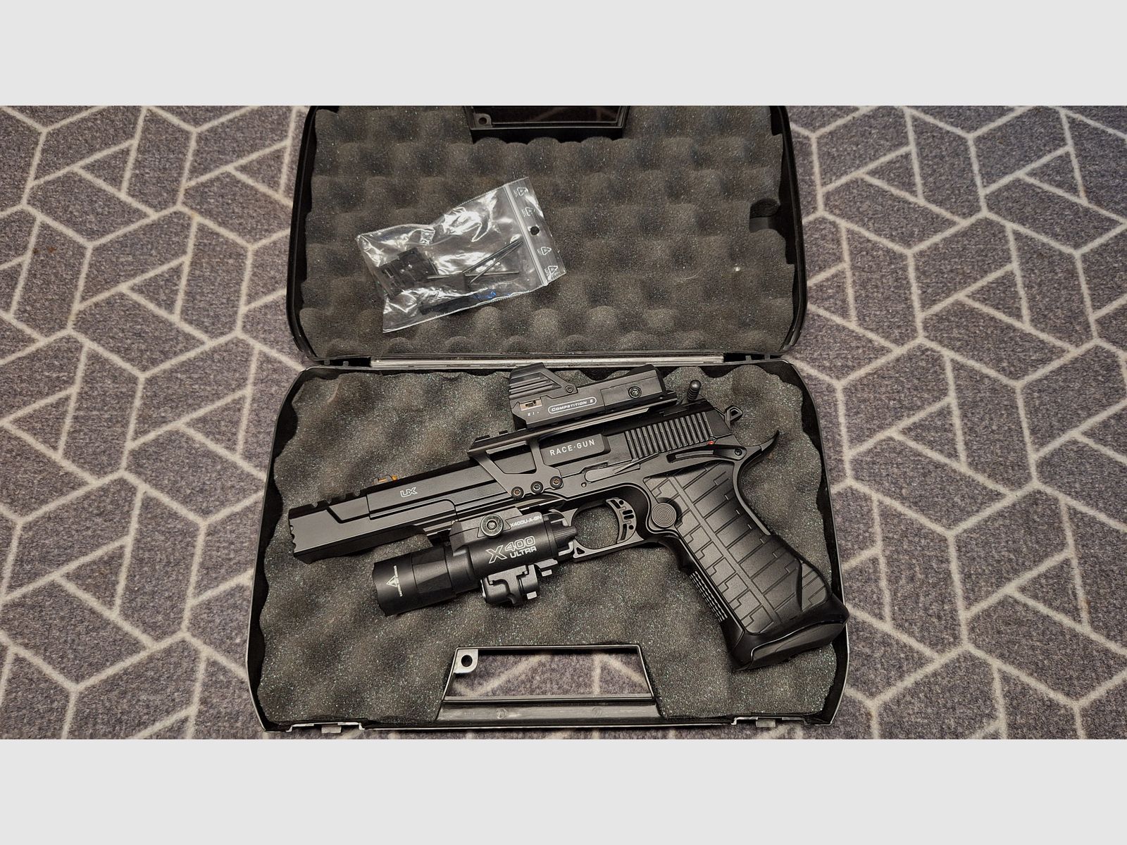 Umarex Racegun 4,5 mm Stahl BB Blowback Co2-Pistole